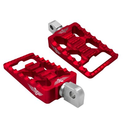 Footpegs Mx V1 M8 Softail Red