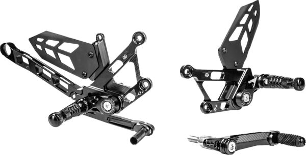 Rearset Mue2 Bk Mt10/sp