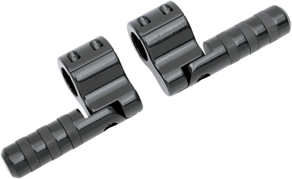 Footpeg Clampon Wide Blk