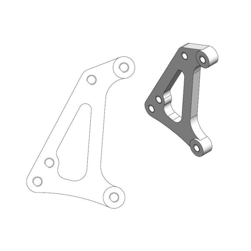 Brake Caliper Adaptor Sm