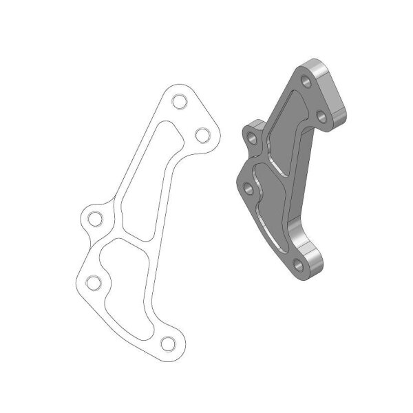 Brake Caliper Adaptor Sm