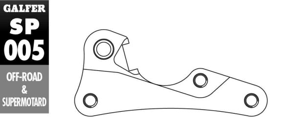 Brake Caliper Adaptor