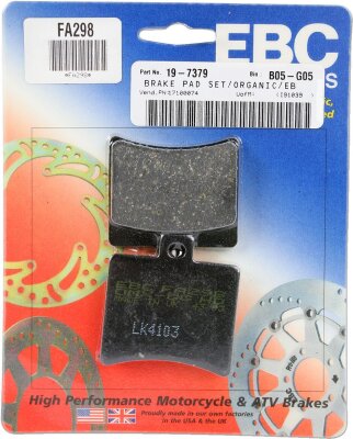 Brake Pad Fa Ser Organic