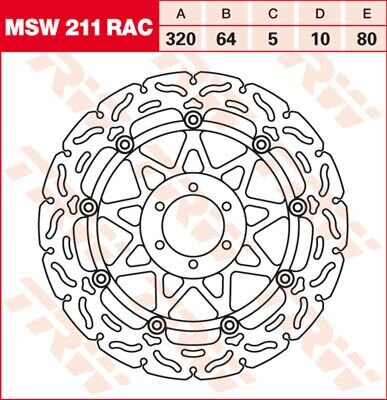 Rotor Trw Msw211rac