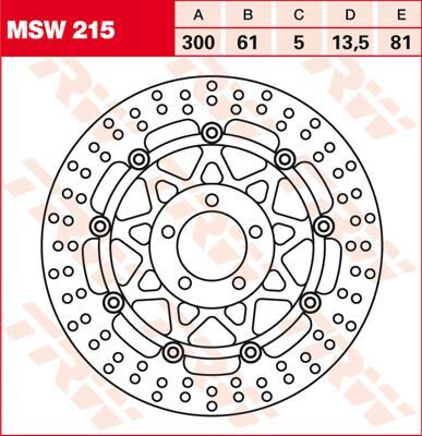 Rotor Trw Msw215