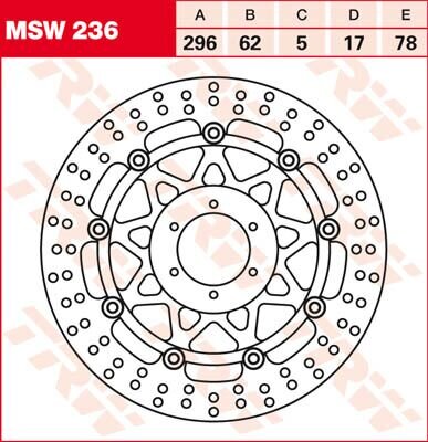 Rotor Trw Msw236