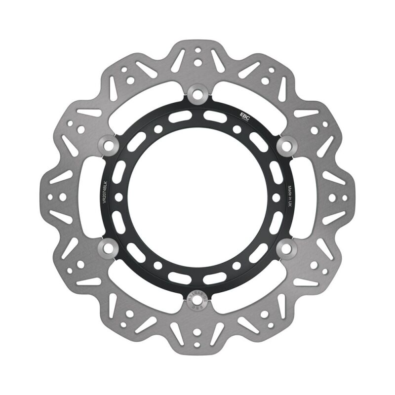 Brake Rtr Flt Vee Wave Blk Fr