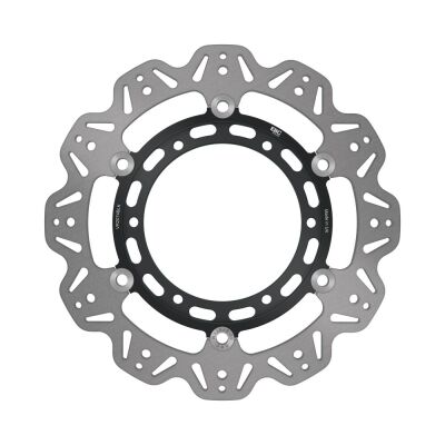 Brake Rtr Flt Vee Wave Blk Fr