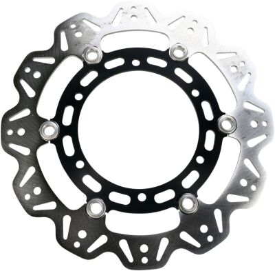 Brake Rtr Flt Vee Wave Blk Fr