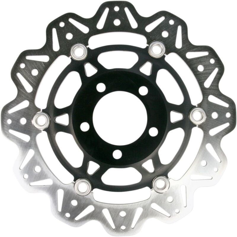 Brake Rtr Flt Vee Wave Blk Fr