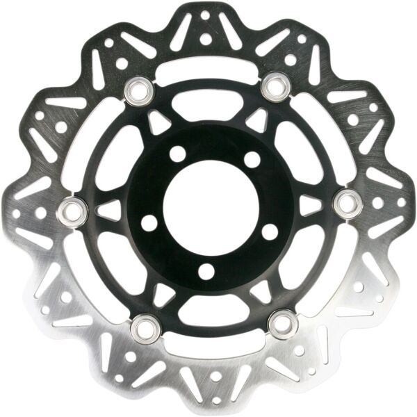 Brake Rtr Flt Vee Wave Blk Fr