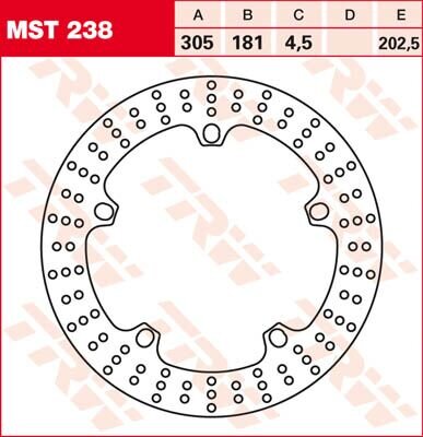 Rotor Trw Mst238