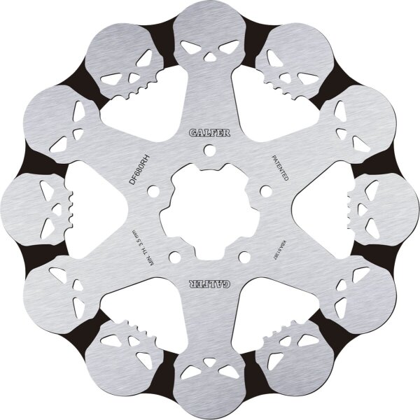 Brake Disc Fixed Skull