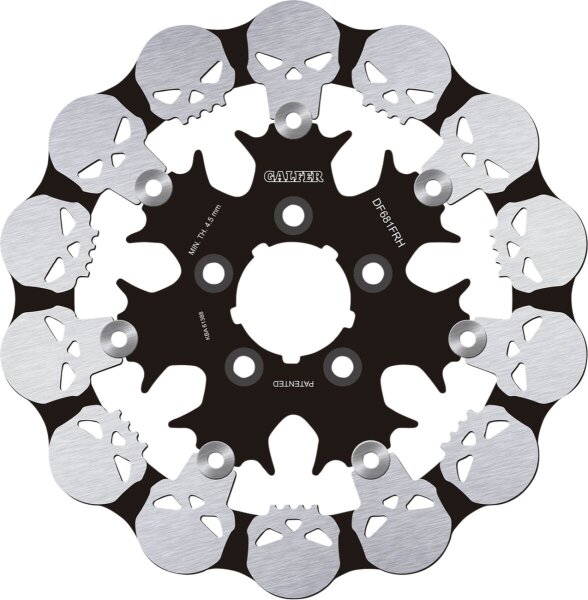 Brake Disc Float Skull