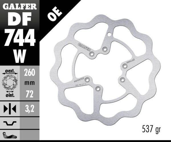 Brake Disc Fixed Wave
