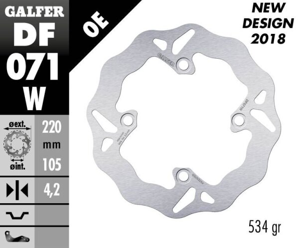 Brake Disc Fixed Wave