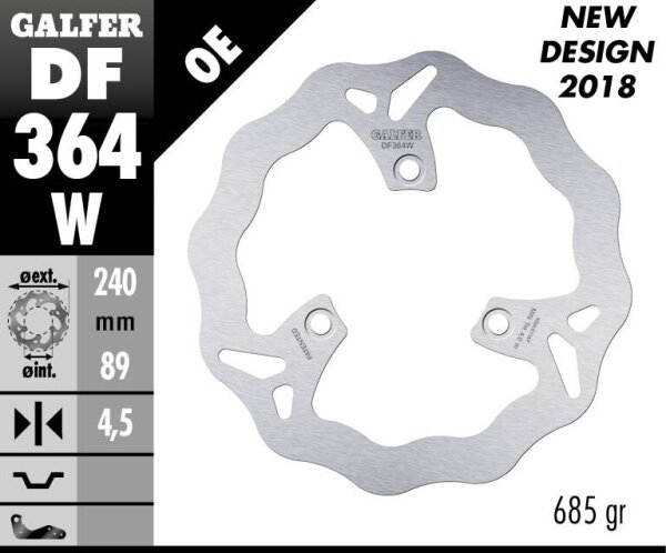 Brake Disc Fixed Wave
