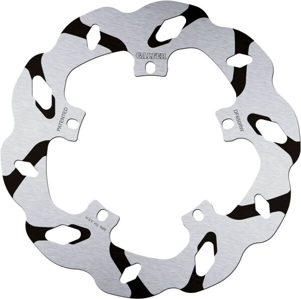 Brake Disc Fixed Wave Grooved