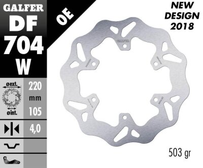 Brake Disc Fixed Wave