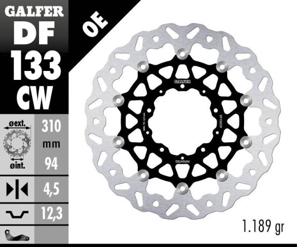 Brake Disc Float Wave