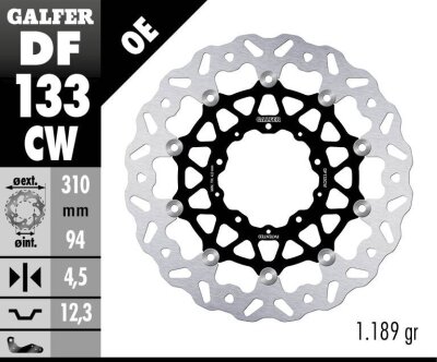 Brake Disc Float Wave