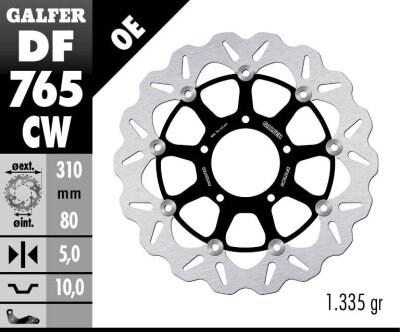 Brake Disc Float Wave