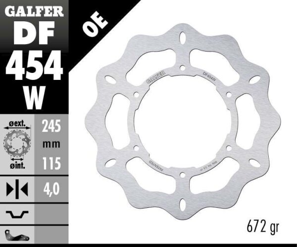 Brake Disc Fixed Wave