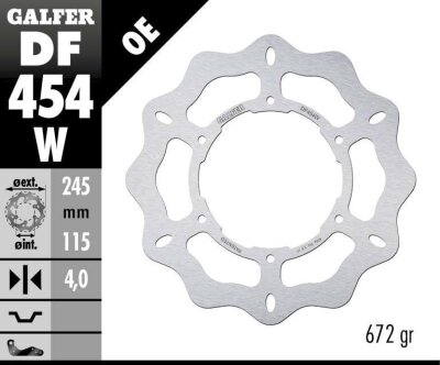 Brake Disc Fixed Wave