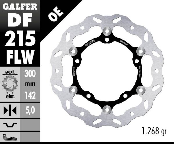 Brake Disc Float Wave