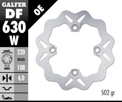 Brake Disc Fixed Wave