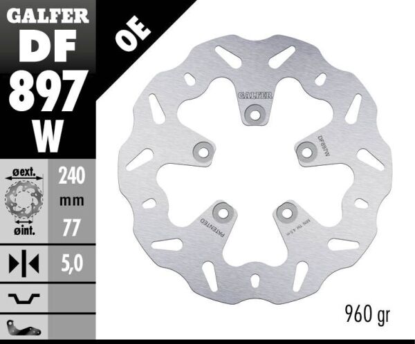 Brake Disc Fixed Wave