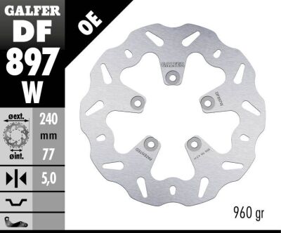 Brake Disc Fixed Wave