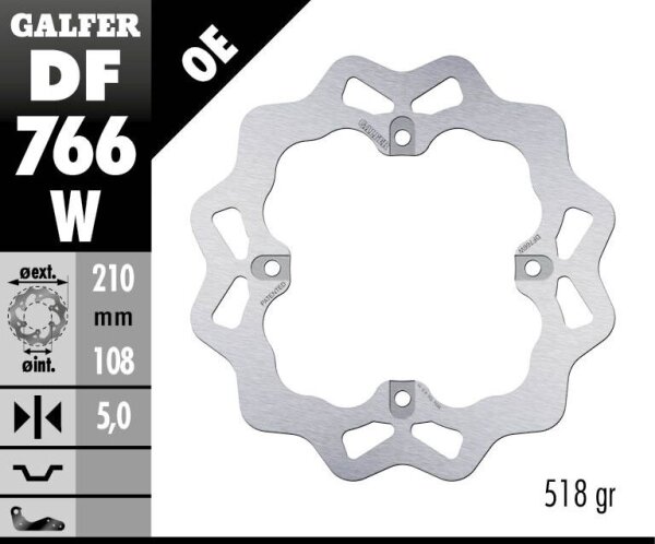 Brake Disc Fixed Wave