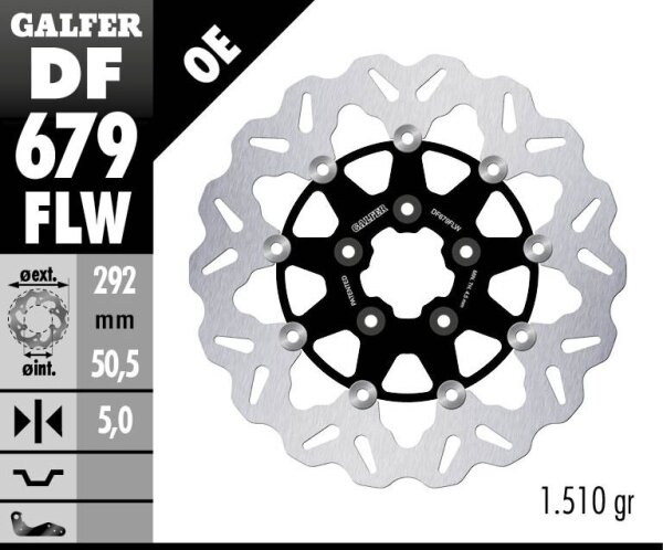 Brake Disc Float Wave