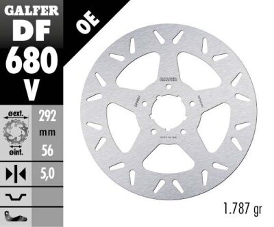 Brake Disc Fixed Round