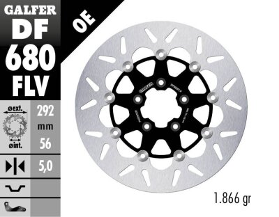 Brake Disc Float Round