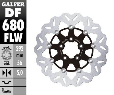 Brake Disc Float Wave
