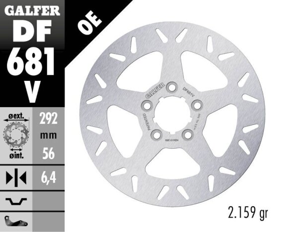 Brake Disc Fixed Round