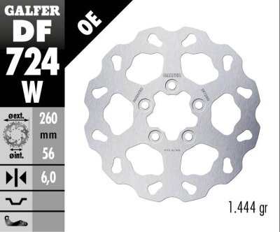 Brake Disc Fixed Wave