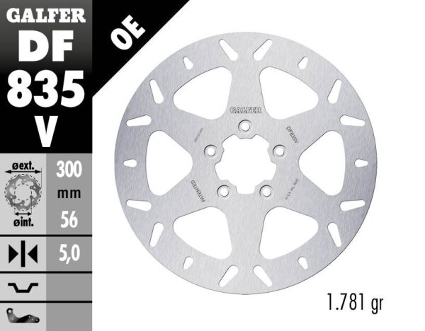 Brake Disc Fixed Round