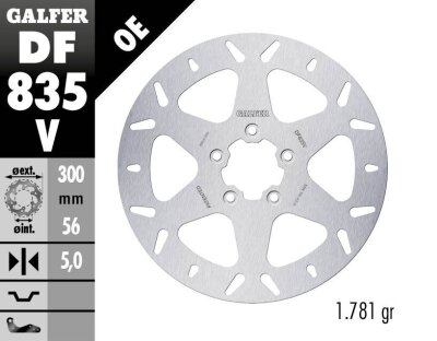 Brake Disc Fixed Round