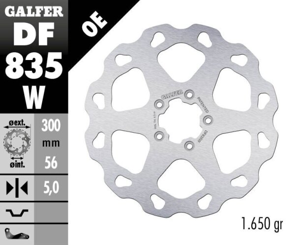 Brake Disc Fixed Wave