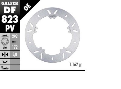Brake Disc Fixed Round