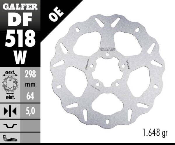 Brake Disc Fixed Wave