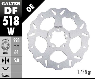 Brake Disc Fixed Wave