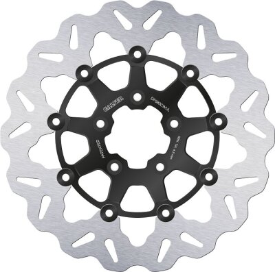 Brake Disc Float Wave Black Br