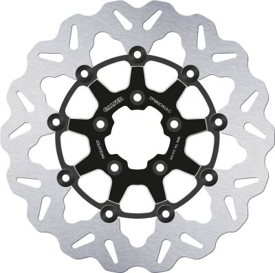 Brake Disc Float Wave Black Co