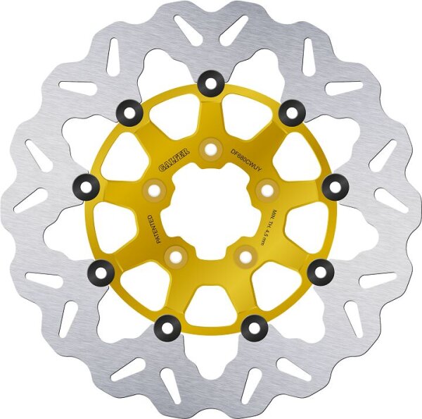 Brake Disc Float Wave Gold