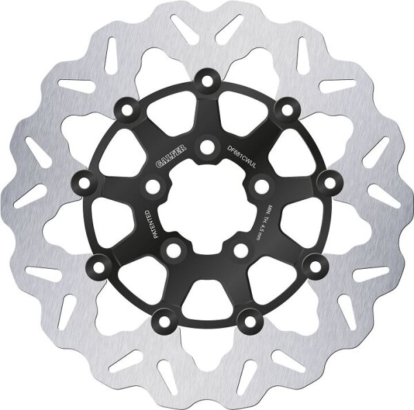 Brake Disc Float Wave Black Br