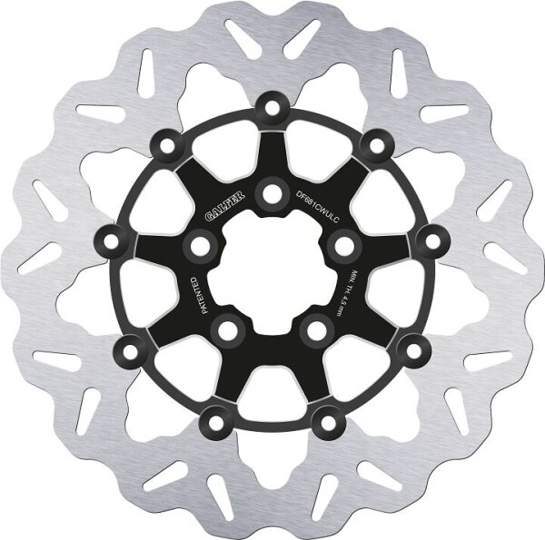 Brake Disc Float Wave Black Co